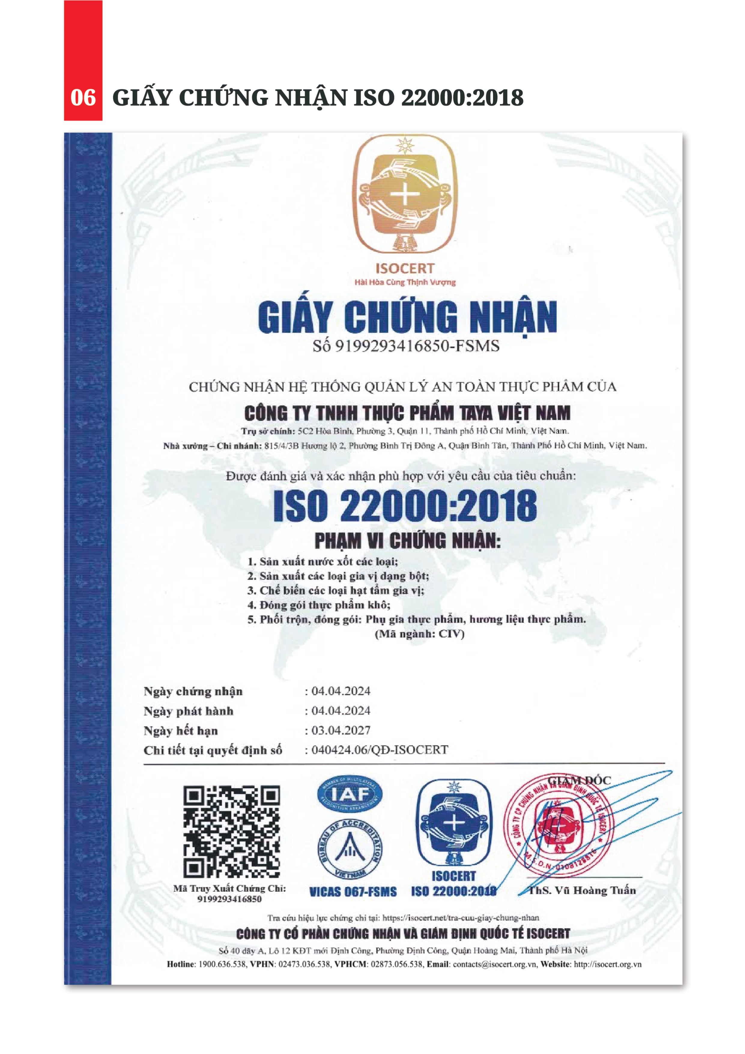 ISO 22000:2018