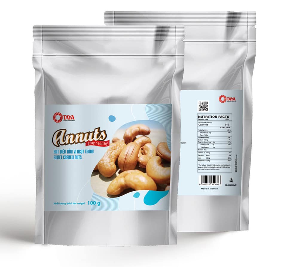 Hạt Điều Vị Ngọt Thanh 100g - Annuts